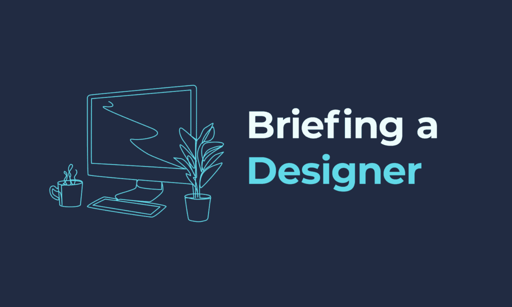 Briefing a designer banner