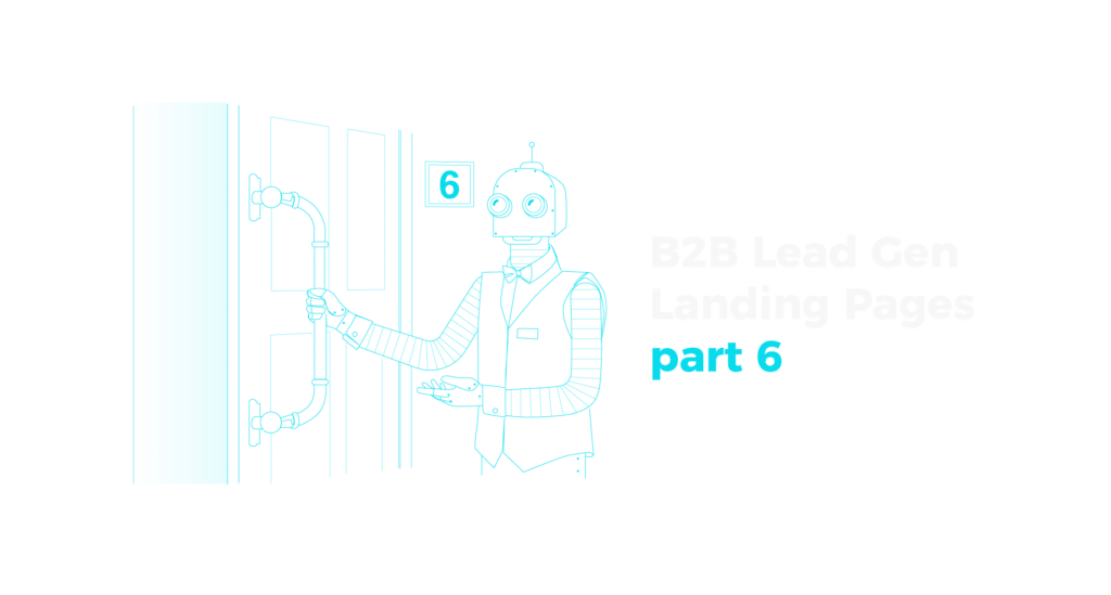 Measurement and optimisation for B2B landing pages